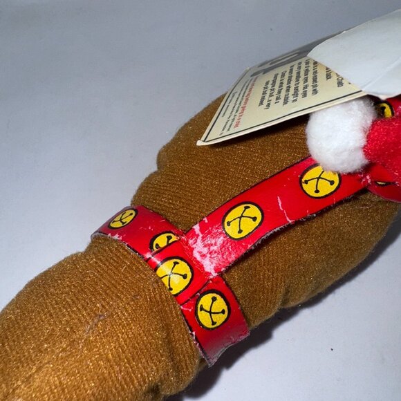 Vintage 2001 Homies Chato Pitbull Plush Christmas Rare NWT 8" - Picture 6 of 7